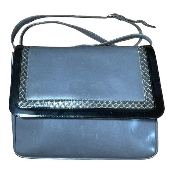 VTG Salvatore Ferragamo Leather Snakeskin Purse - Picture 12 of 16